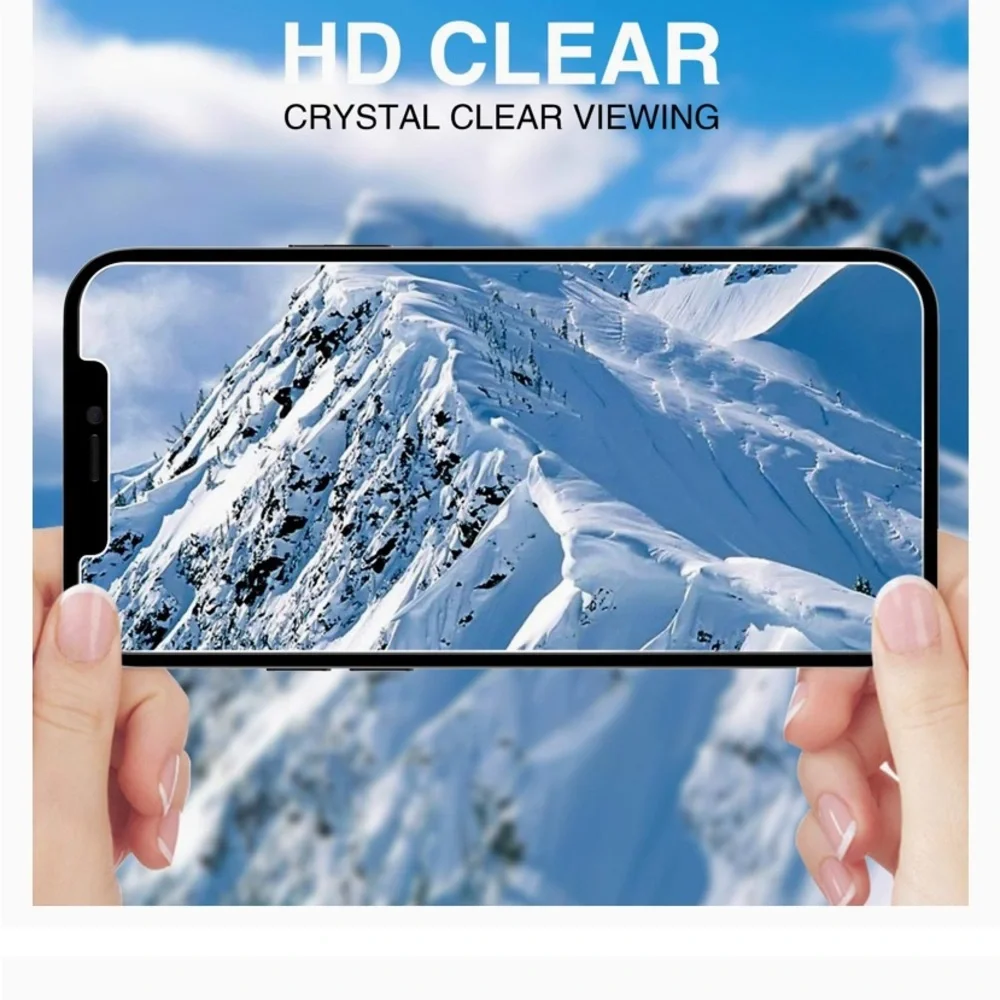 NEW Glass Screen Protector & Case